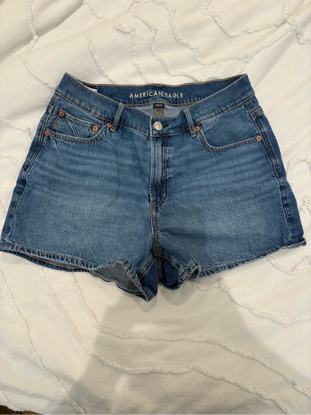 American Eagle Outfitters High-Rise Denim Shorts